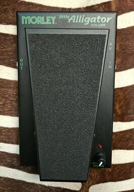Morley Steve Vai Little Alligator Volume Pedal Guitar Steel Free USA Shipping